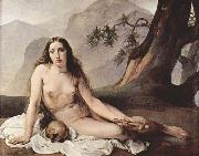 Francesco Hayez The Penitent Mary Magdalene painting